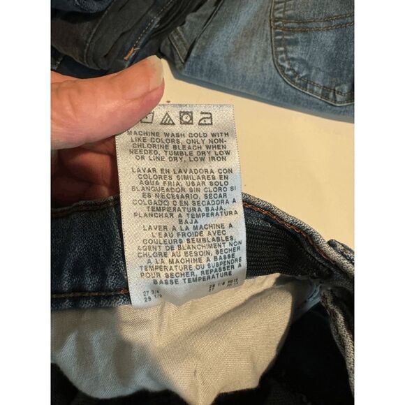 Wrangler Boys Straight‎ Fit Denim Jeans Slim 12 Adjustable Waist - Picture 5 of 6